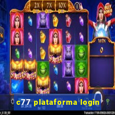 c77 plataforma login