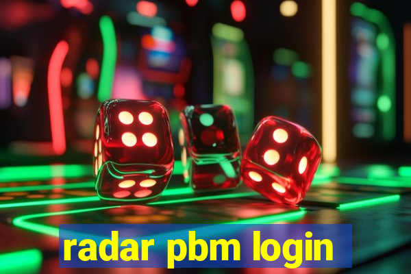 radar pbm login