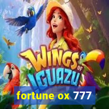 fortune ox 777