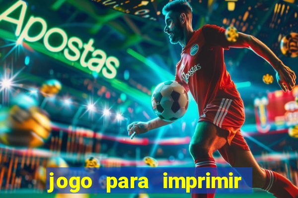 jogo para imprimir e montar