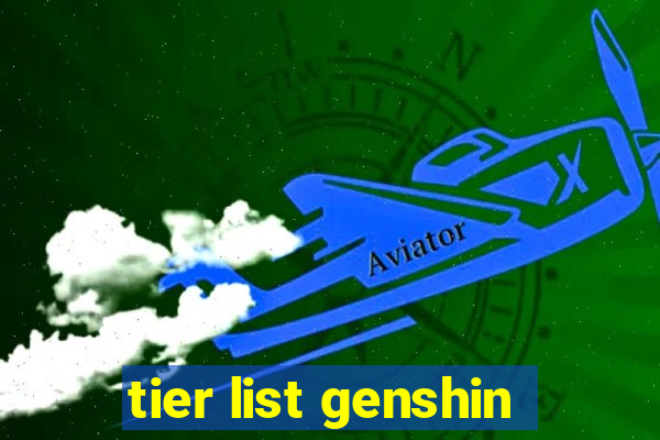 tier list genshin