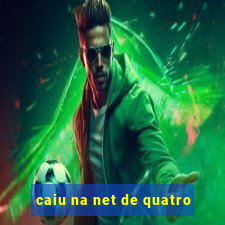 caiu na net de quatro