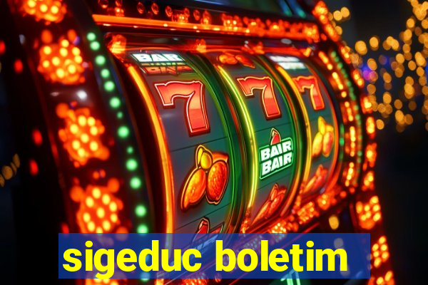 sigeduc boletim