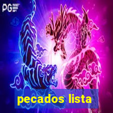 pecados lista