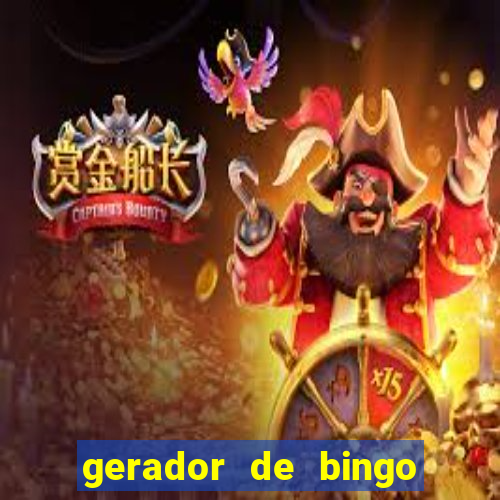 gerador de bingo de palavras