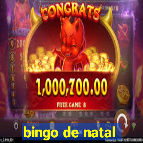 bingo de natal