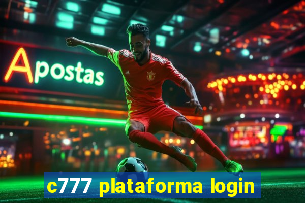 c777 plataforma login