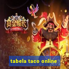 tabela taco online