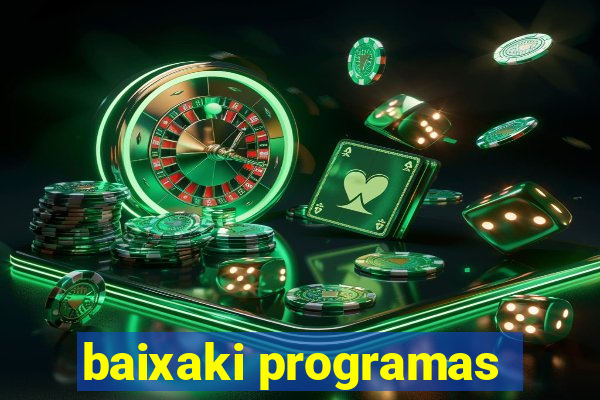 baixaki programas