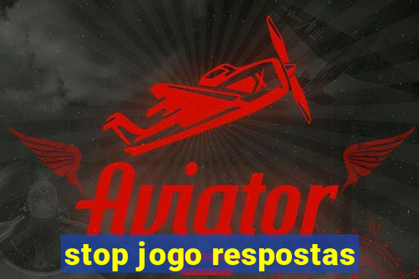 stop jogo respostas