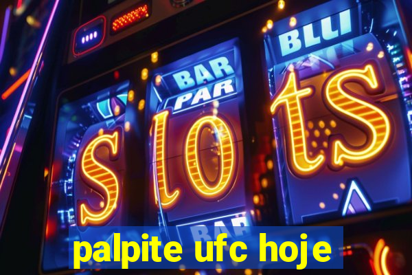 palpite ufc hoje