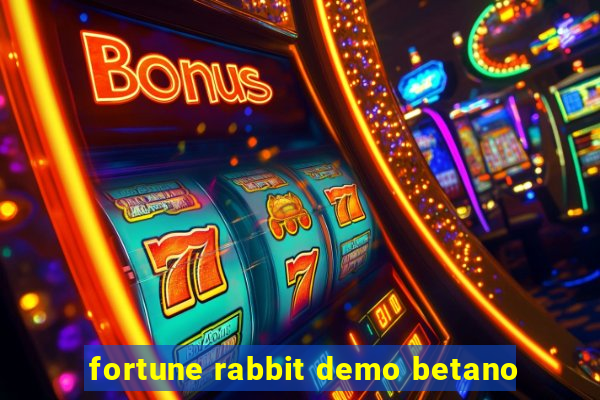 fortune rabbit demo betano