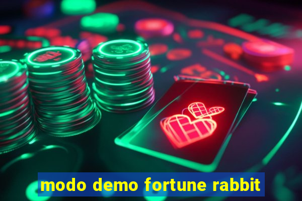 modo demo fortune rabbit